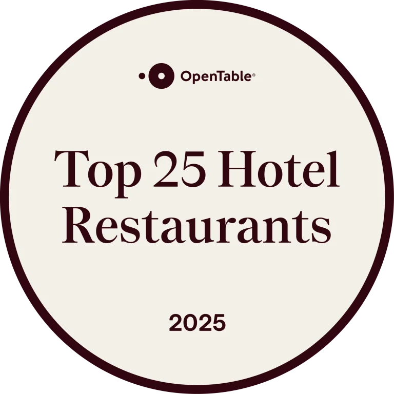 OpenTable Top 25 Hotel Restaurants 2025